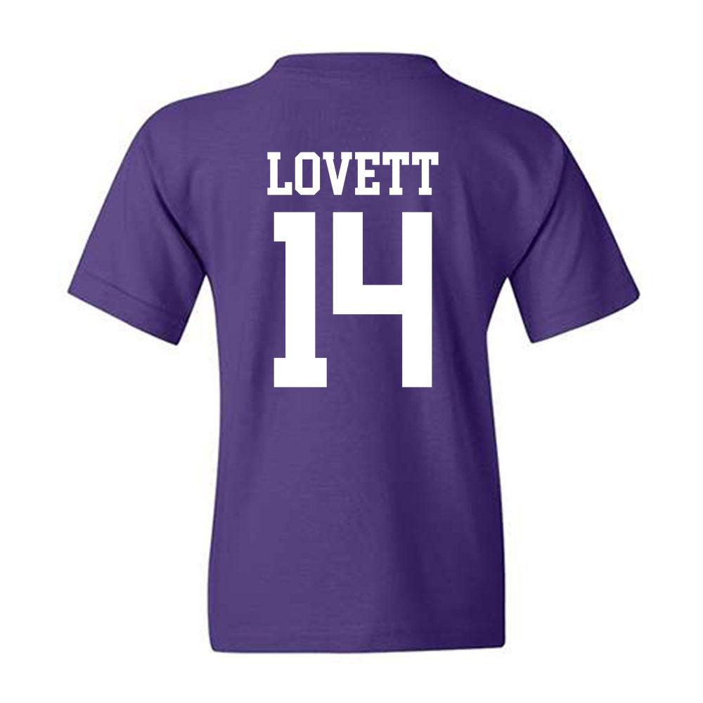 Kansas State - NCAA Football : Maxwell Lovett - Classic Shersey Youth T-Shirt-1