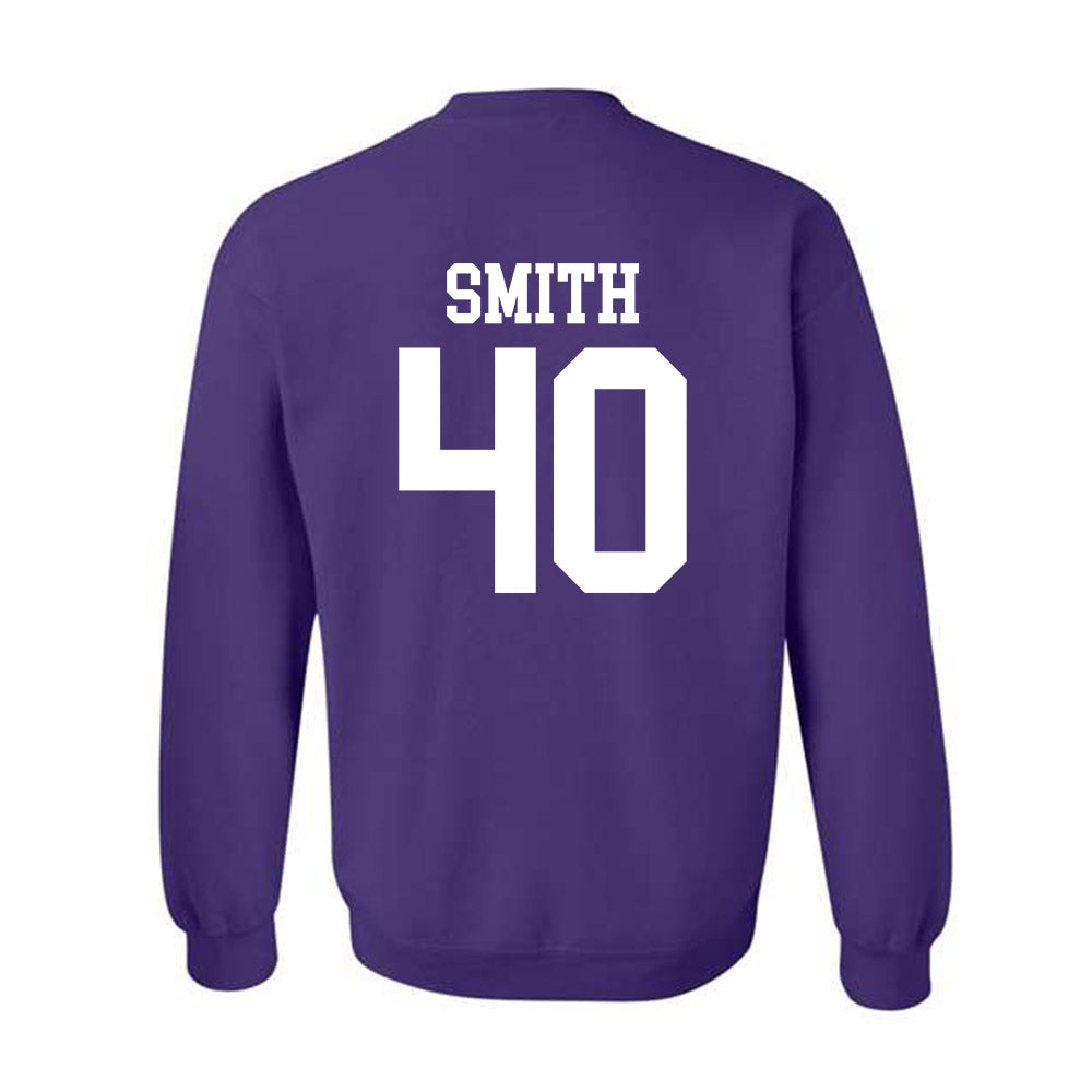 Kansas State - NCAA Baseball : Miles Smith - Classic Shersey Crewneck Sweatshirt-1