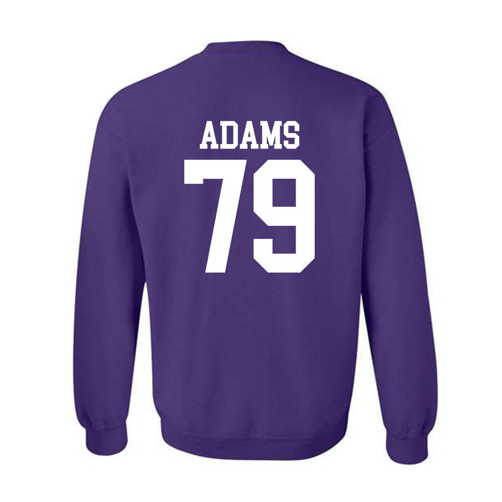 Kansas State - NCAA Football : Charlie Adams - Classic Shersey Crewneck Sweatshirt-1