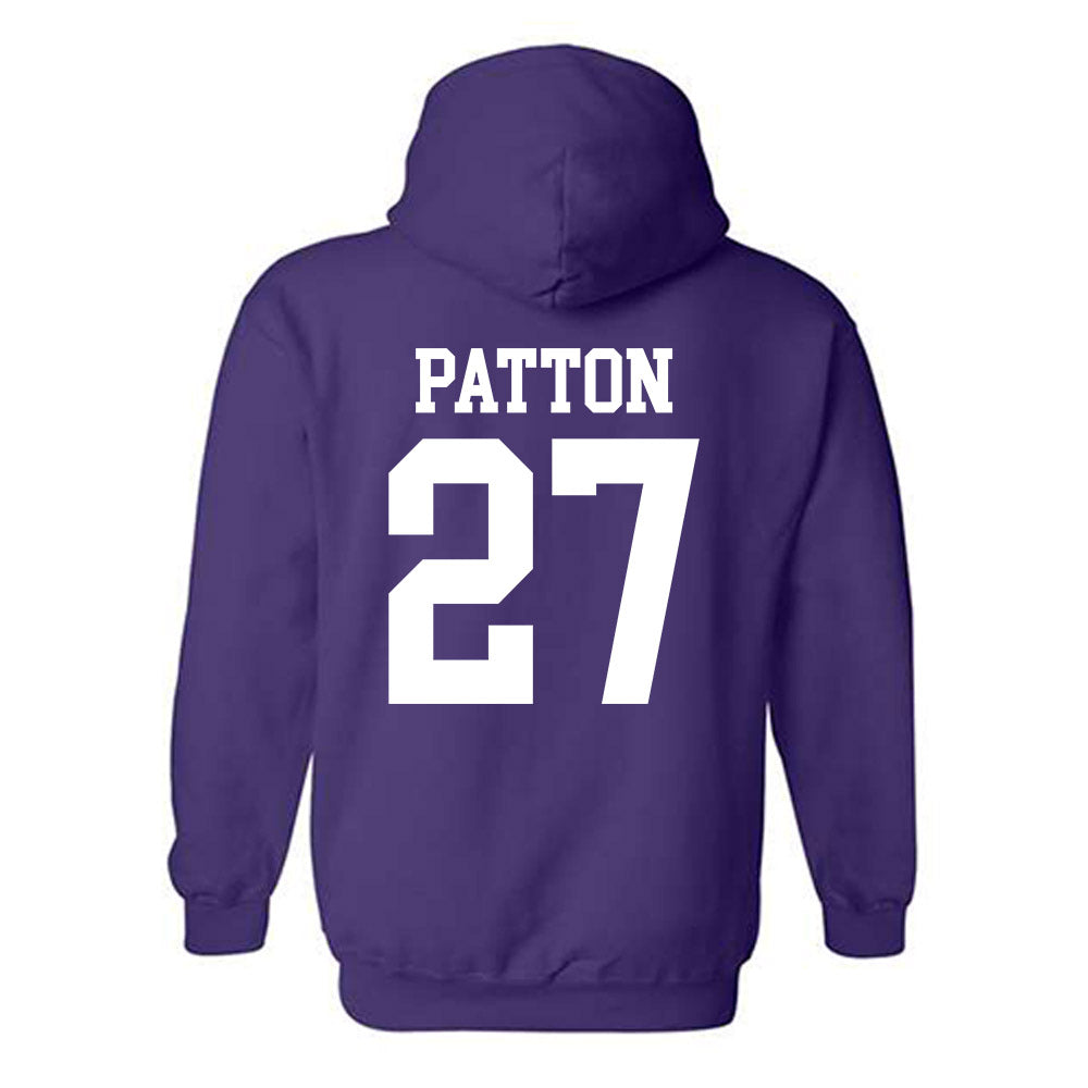 Kansas State - NCAA Football : Cub Patton - Classic Shersey Hooded Sweatshirt-1