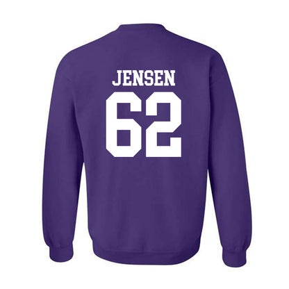 Kansas State - NCAA Football : Jordan Jensen - Classic Shersey Crewneck Sweatshirt-1