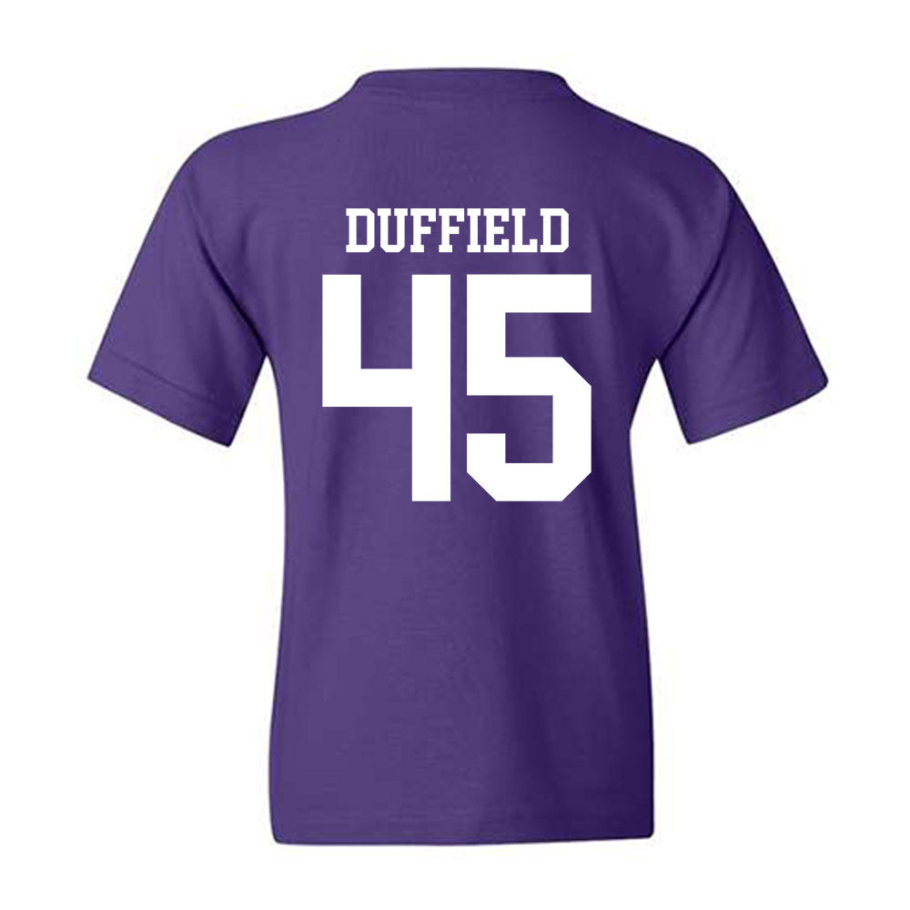 Kansas State - NCAA Football : Jaxson Duffield - Classic Shersey Youth T-Shirt-1