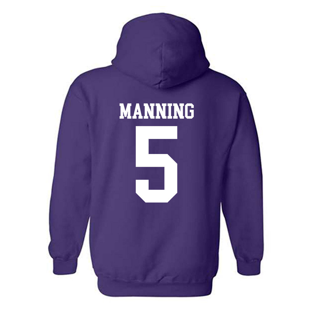 Kansas State - NCAA Football : Joshua Manning - Classic Shersey Hooded Sweatshirt-1