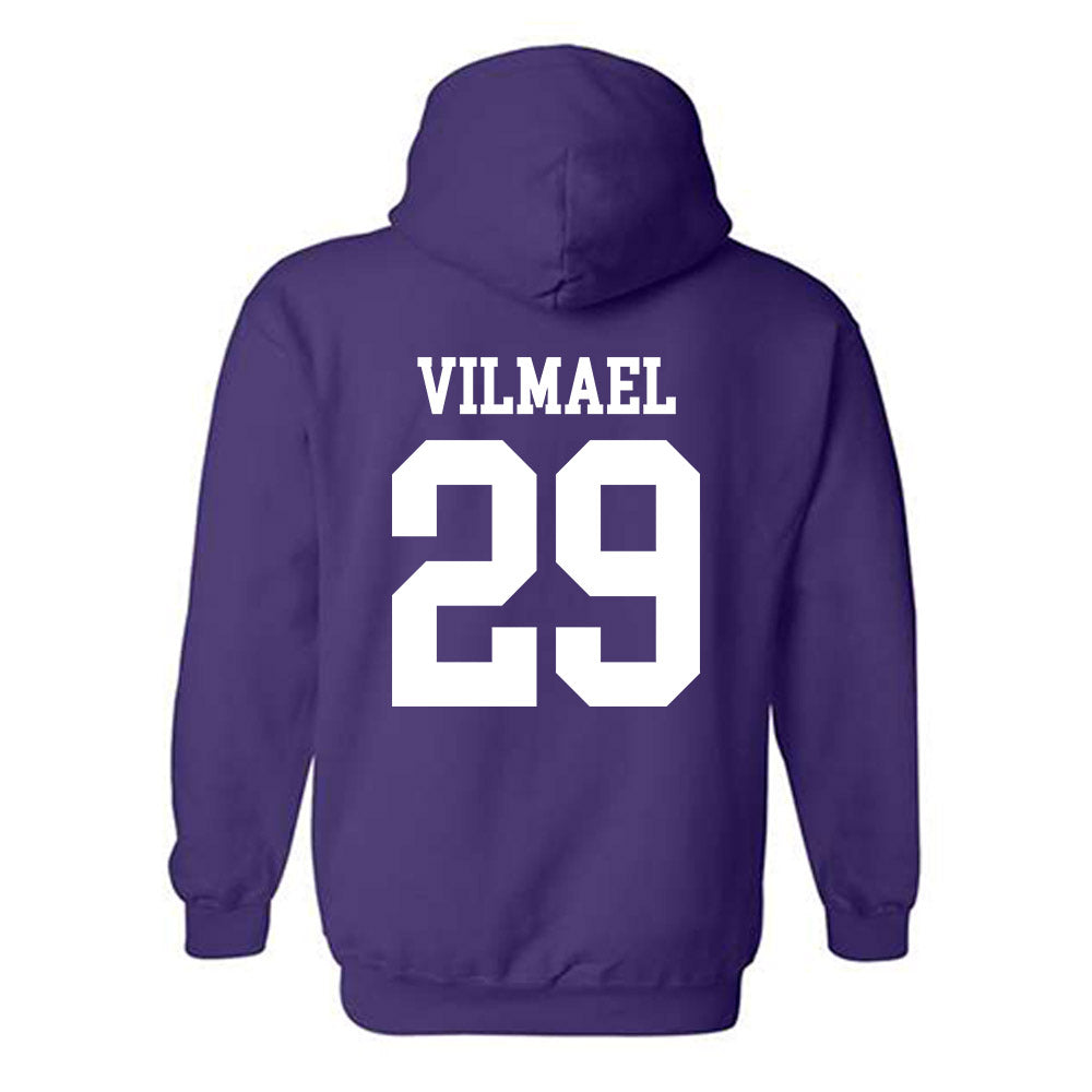 Kansas State - NCAA Football : Josiah Vilmael - Classic Shersey Hooded Sweatshirt-1