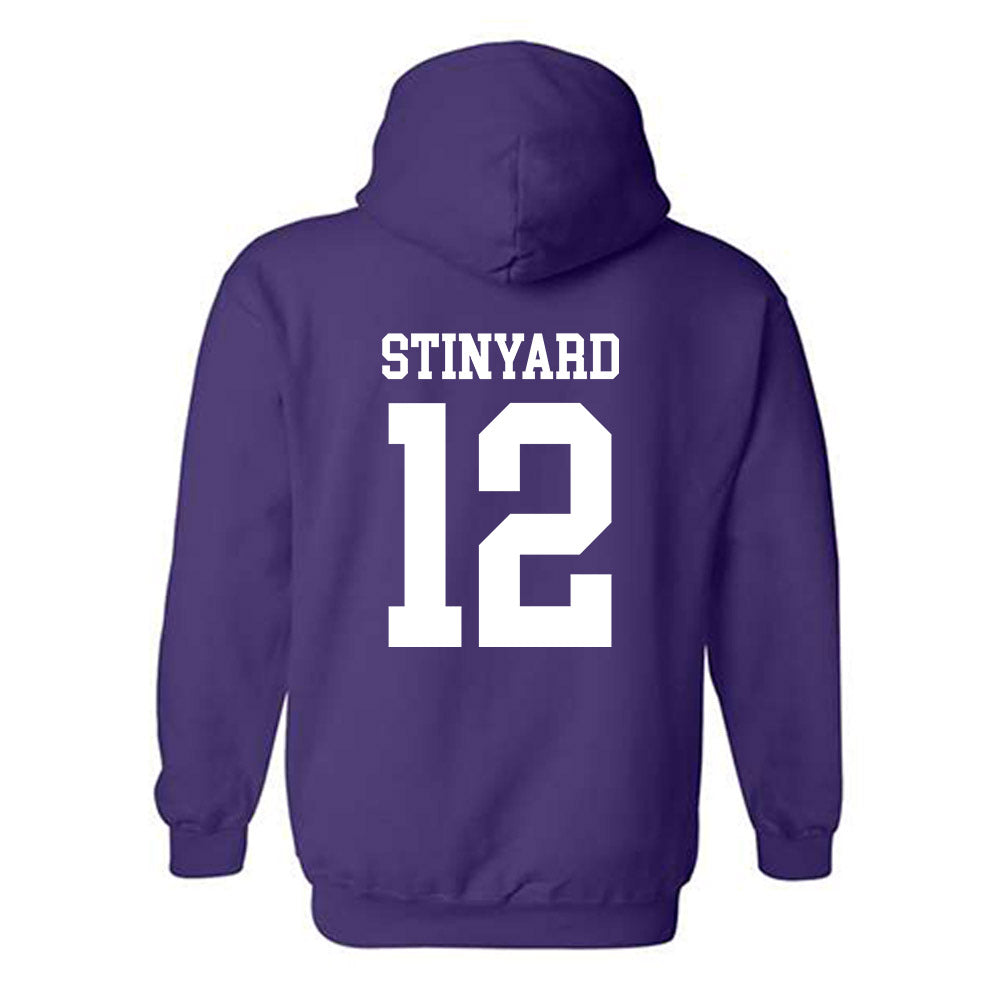 Kansas State - NCAA Football : Serious Stinyard - Classic Shersey Hooded Sweatshirt-1
