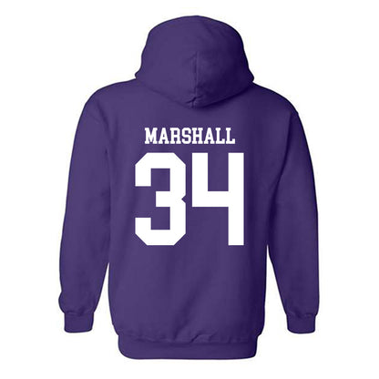 Kansas State - NCAA Women's Soccer : Allison Marshall - Classic Shersey Hooded Sweatshirt-1