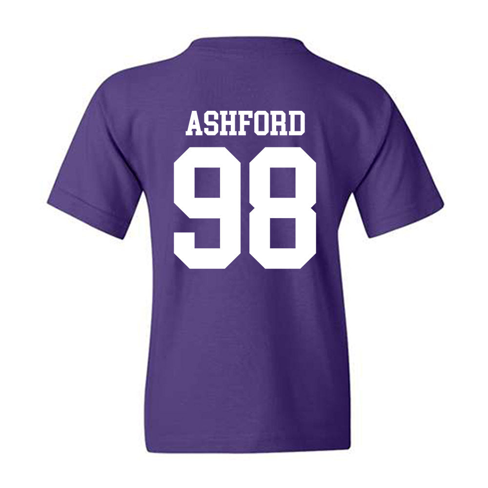 Kansas State - NCAA Football : Tucker Ashford - Classic Shersey Youth T-Shirt-1