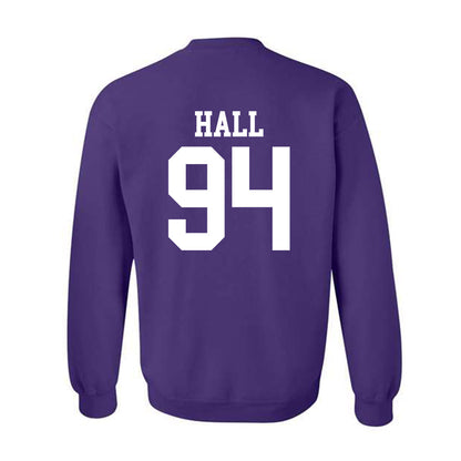 Kansas State - NCAA Football : Kingston Hall - Classic Shersey Crewneck Sweatshirt-1