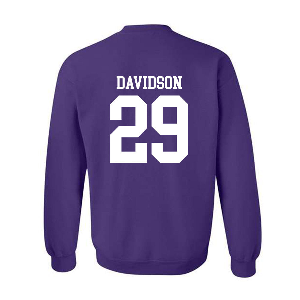 Kansas State - NCAA Football : Dylan Davidson - Classic Shersey Crewneck Sweatshirt-1