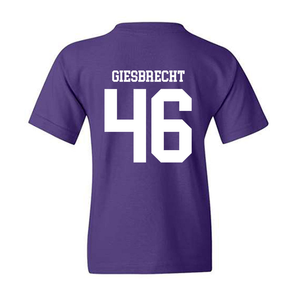 Kansas State - NCAA Baseball : Ethan Giesbrecht - Classic Shersey Youth T-Shirt-1