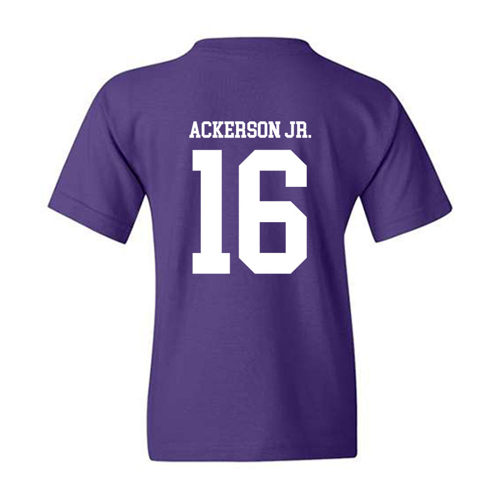 Kansas State - NCAA Football : Dj Ackerson Jr. - Classic Shersey Youth T-Shirt-1