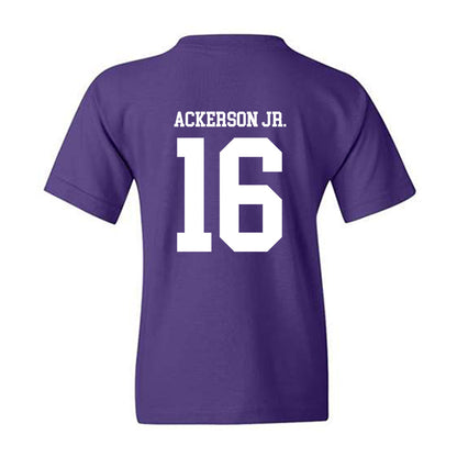 Kansas State - NCAA Football : Dj Ackerson Jr. - Classic Shersey Youth T-Shirt-1