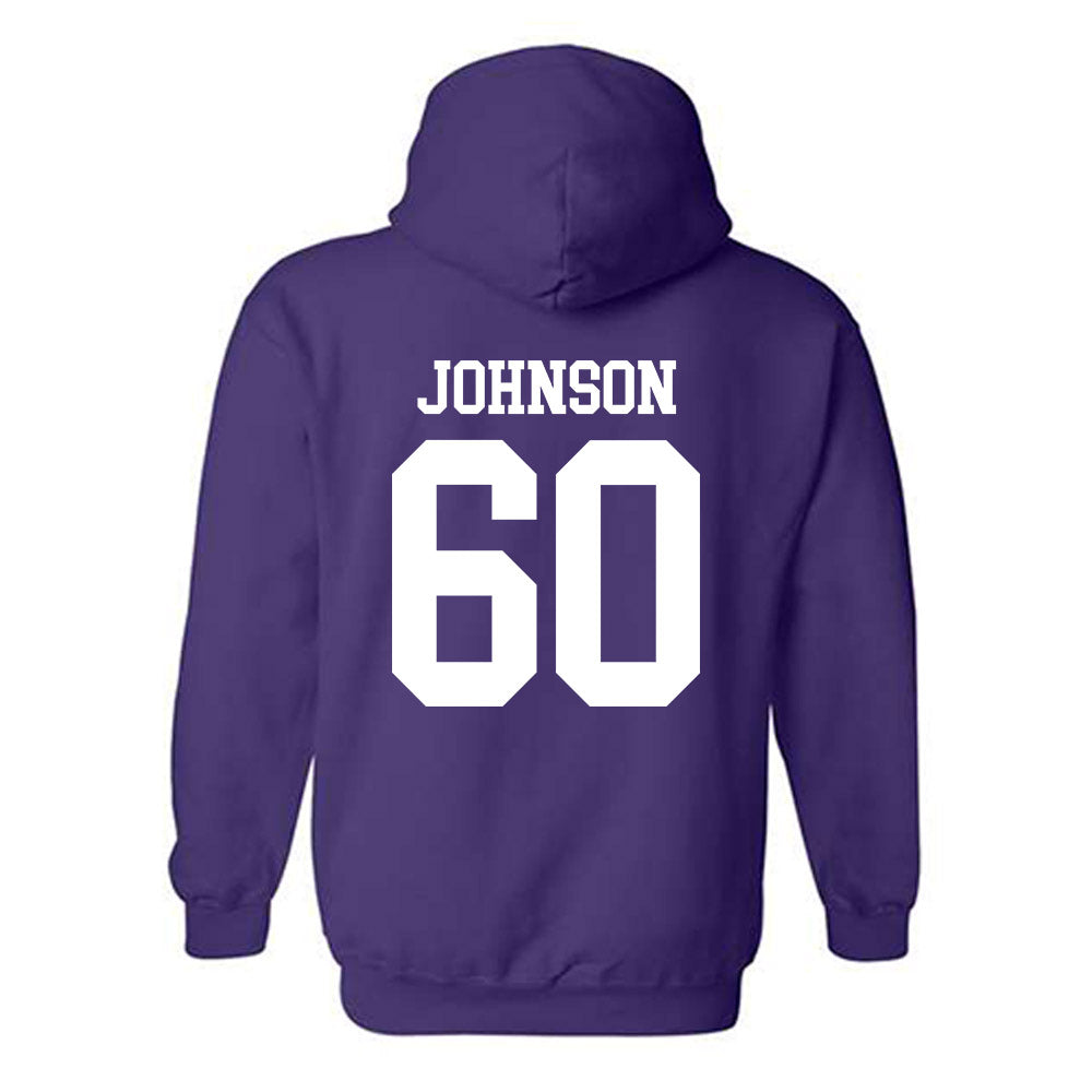 Kansas State - NCAA Football : Andrew Johnson - Classic Shersey Hooded Sweatshirt-1