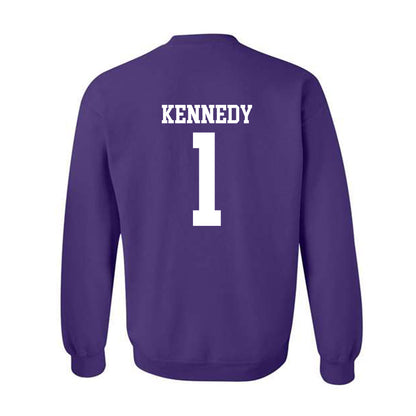 Kansas State - NCAA Baseball : Dee Kennedy - Classic Shersey Crewneck Sweatshirt-1