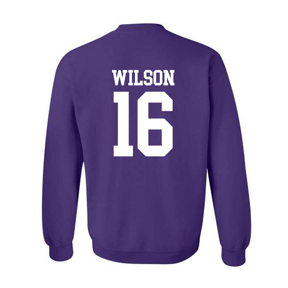 Kansas State - NCAA Football : Julius Wilson - Classic Shersey Crewneck Sweatshirt-1