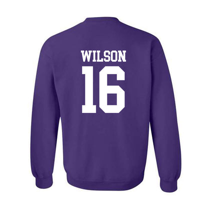 Kansas State - NCAA Football : Julius Wilson - Classic Shersey Crewneck Sweatshirt-1