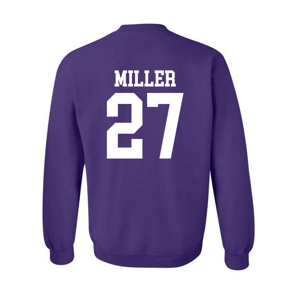 Kansas State - NCAA Football : Damion Miller - Classic Shersey Crewneck Sweatshirt-1