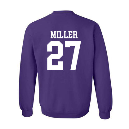 Kansas State - NCAA Football : Damion Miller - Classic Shersey Crewneck Sweatshirt-1