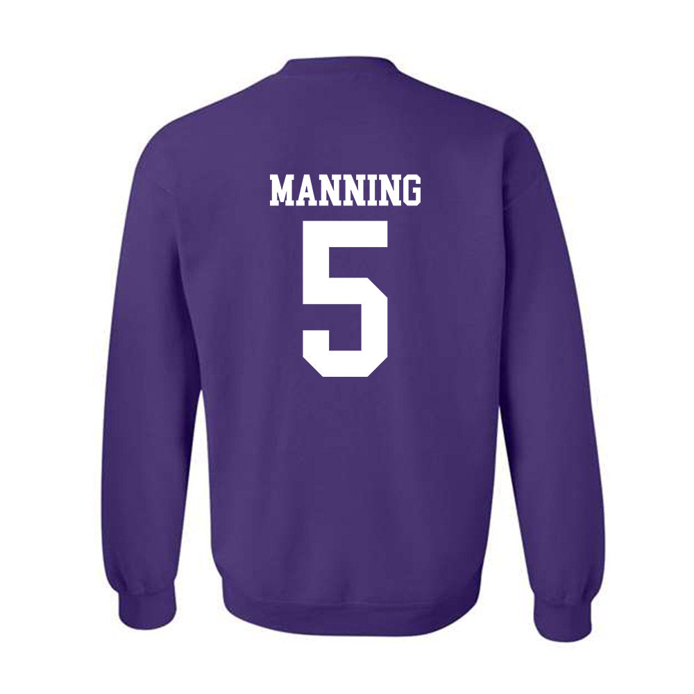 Kansas State - NCAA Football : Joshua Manning - Classic Shersey Crewneck Sweatshirt-1