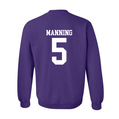 Kansas State - NCAA Football : Joshua Manning - Classic Shersey Crewneck Sweatshirt-1