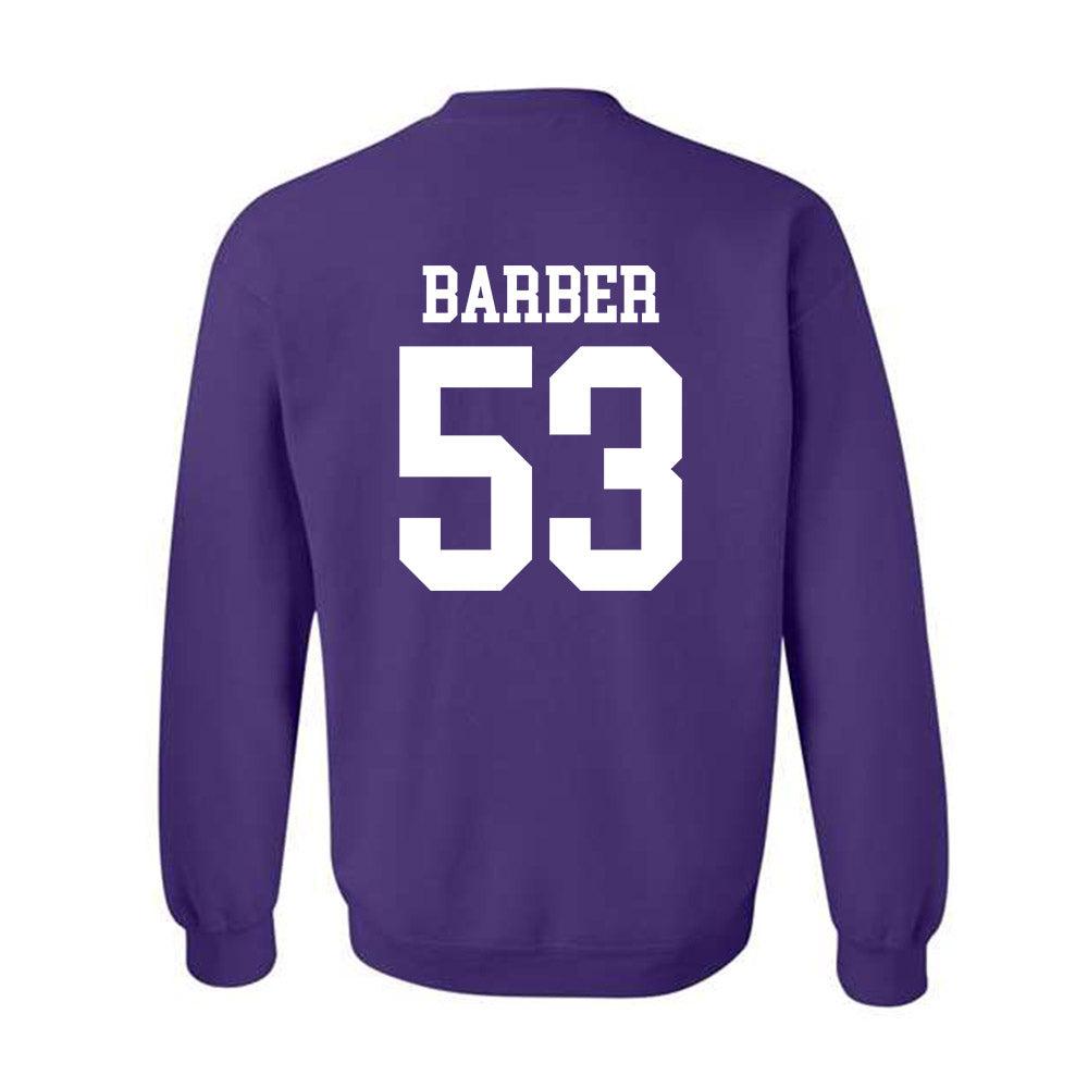 Kansas State - NCAA Football : Lamarcus Barber - Classic Shersey Crewneck Sweatshirt-1