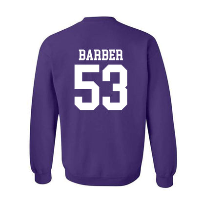 Kansas State - NCAA Football : Lamarcus Barber - Classic Shersey Crewneck Sweatshirt-1