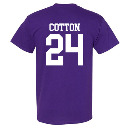 Kansas State - NCAA Women's Basketball : Jenessa Cotton - Classic Shersey T-Shirt-1