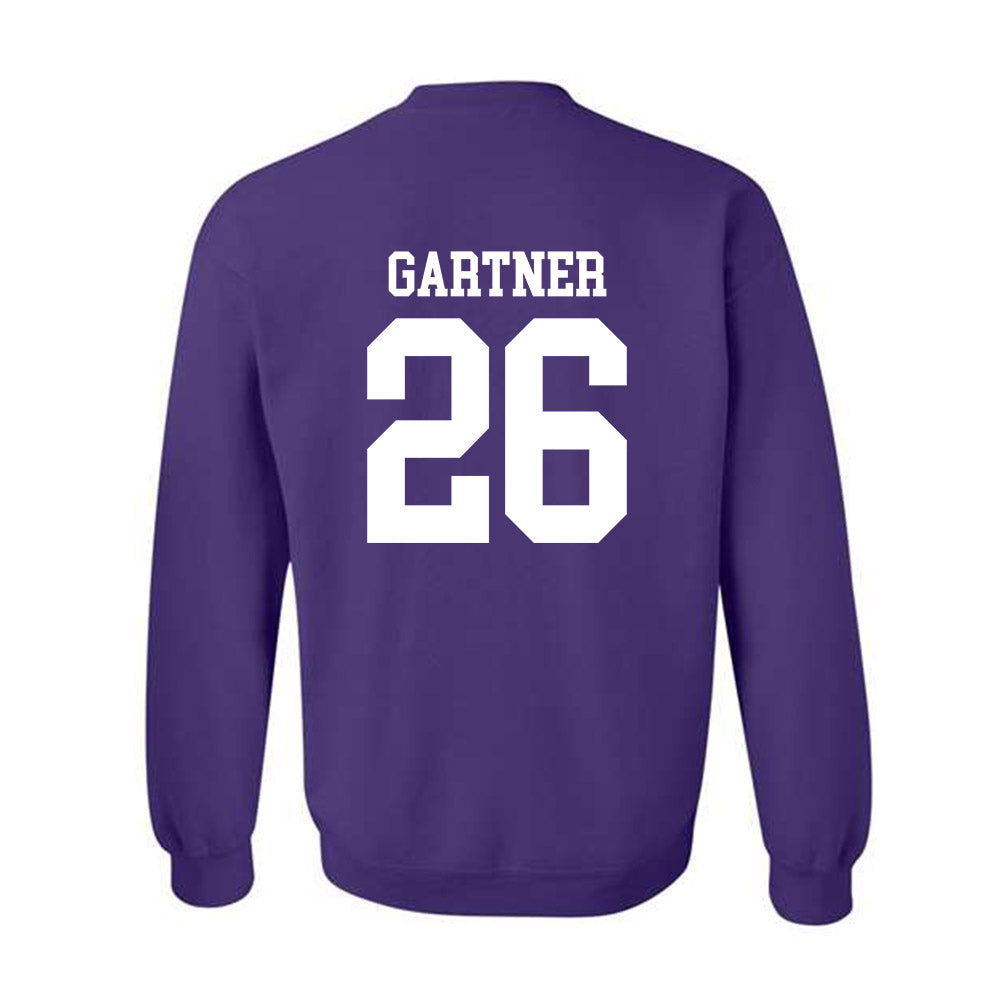 Kansas State - NCAA Baseball : Noah Gartner - Classic Shersey Crewneck Sweatshirt-1