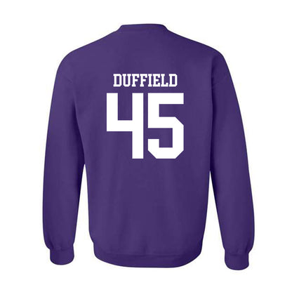 Kansas State - NCAA Football : Jaxson Duffield - Classic Shersey Crewneck Sweatshirt-1