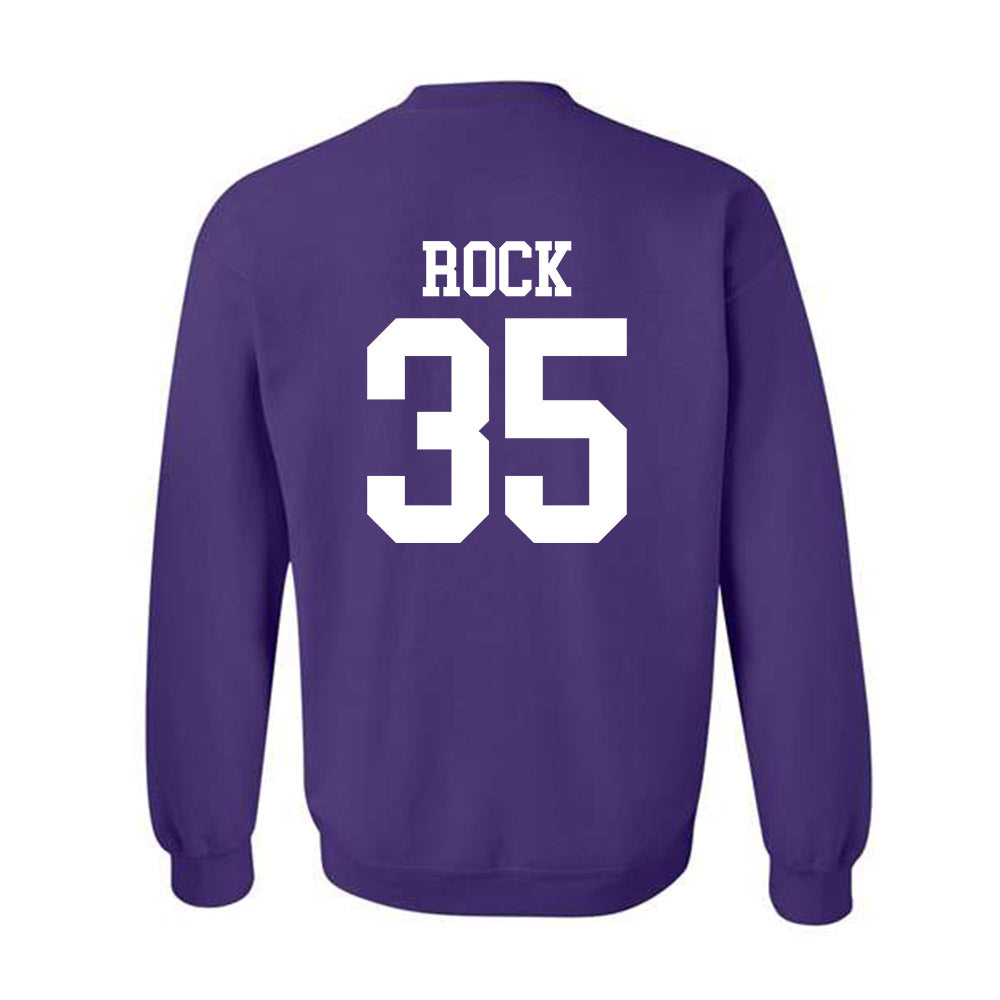 Kansas State - NCAA Men's Basketball : Jeffrey Rock - Classic Shersey Crewneck Sweatshirt-1