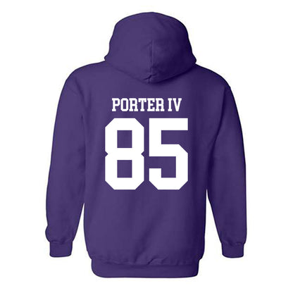 Kansas State - NCAA Football : Larry Porter IV - Classic Shersey Hooded Sweatshirt-1
