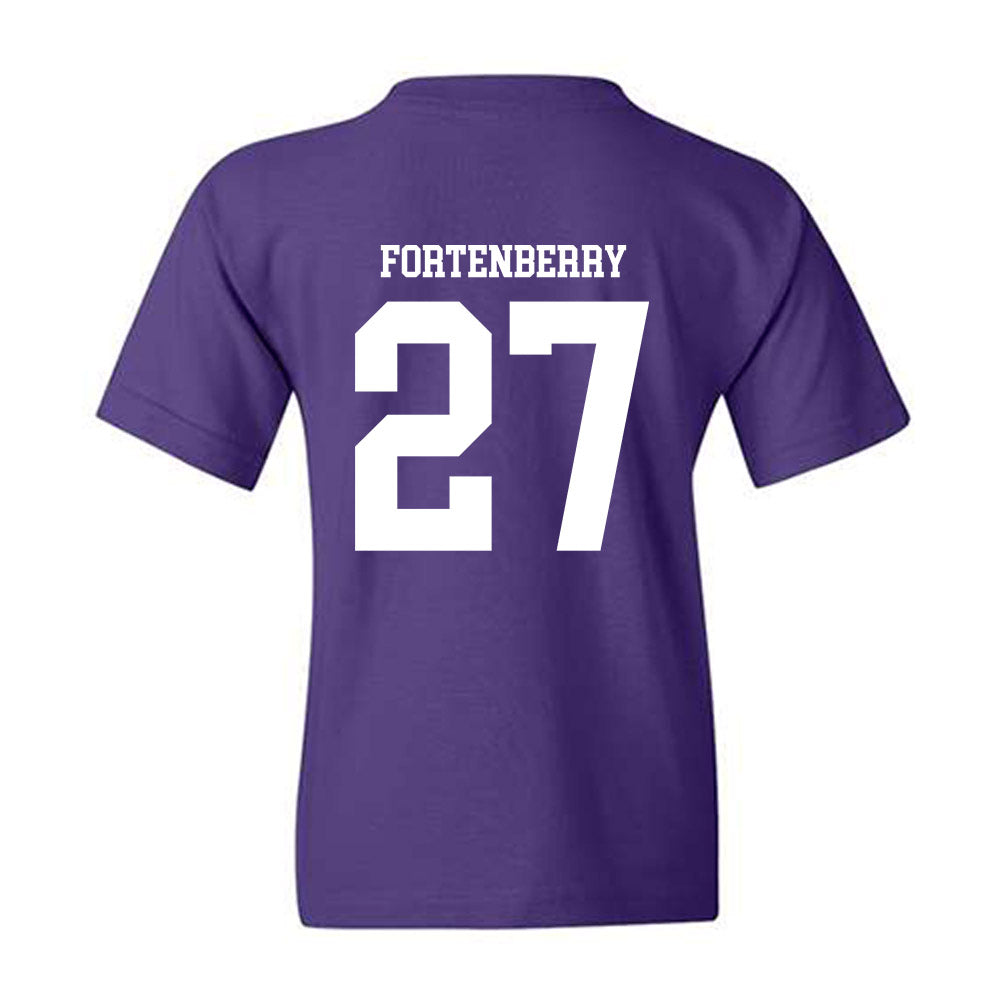 Kansas State - NCAA Baseball : Robert Fortenberry - Classic Shersey Youth T-Shirt-1
