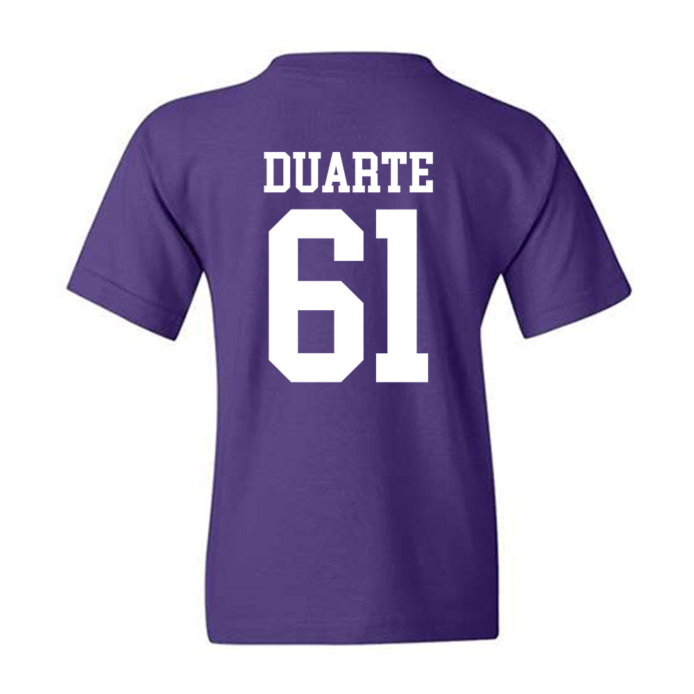 Kansas State - NCAA Football : Chase Duarte - Classic Shersey Youth T-Shirt-1