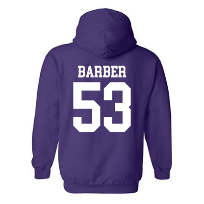 Kansas State - NCAA Football : Lamarcus Barber - Classic Shersey Hooded Sweatshirt-1