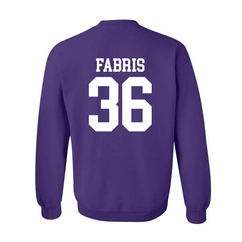 Kansas State - NCAA Football : Jack Fabris - Classic Shersey Crewneck Sweatshirt-1