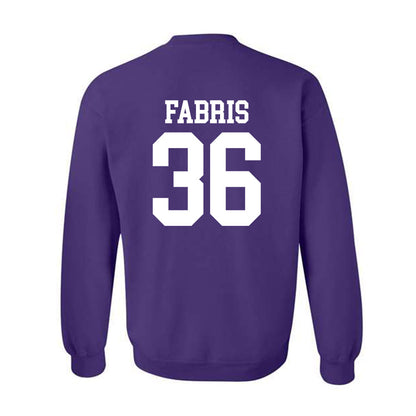 Kansas State - NCAA Football : Jack Fabris - Classic Shersey Crewneck Sweatshirt-1