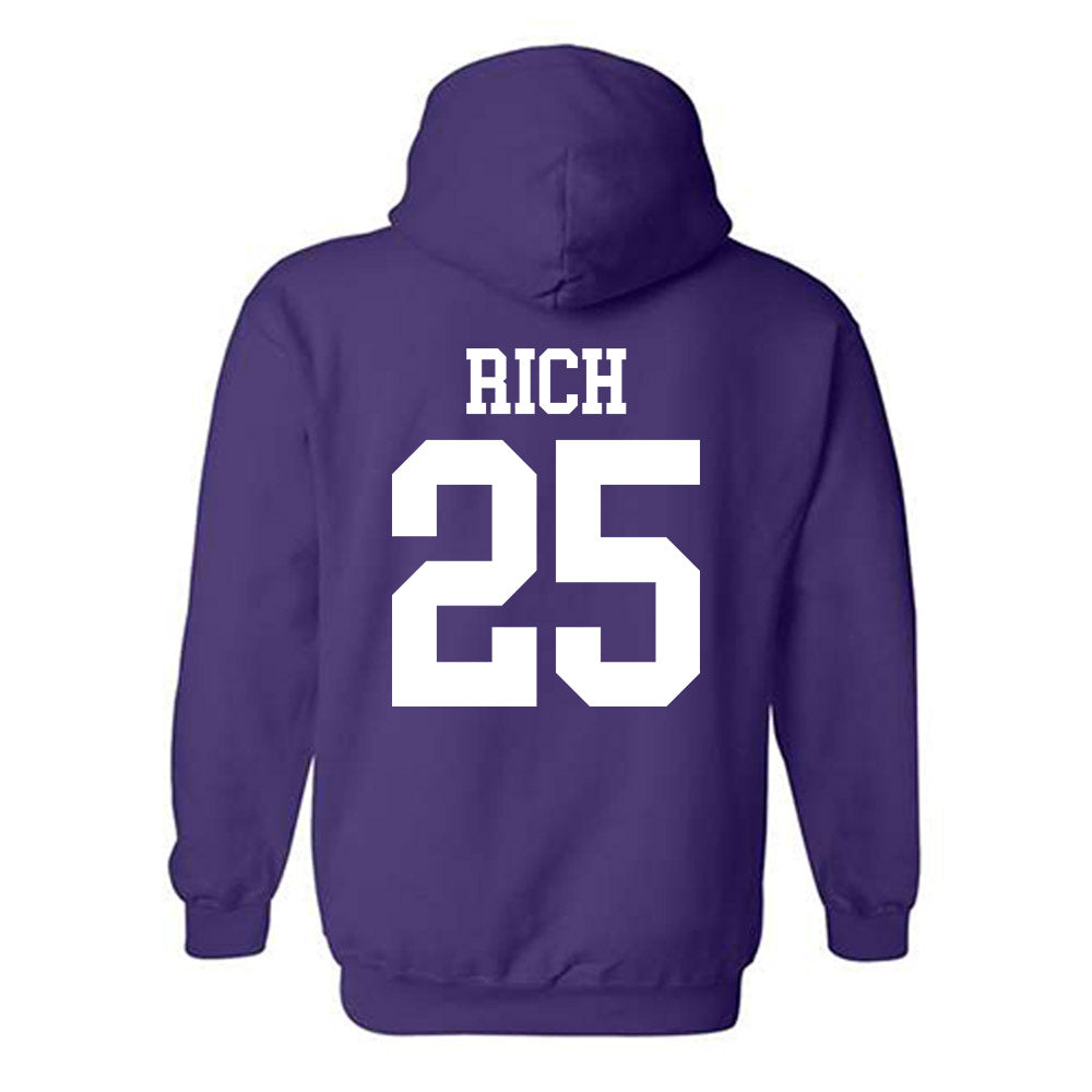 Kansas State - NCAA Football : Zashon Rich - Classic Shersey Hooded Sweatshirt-1