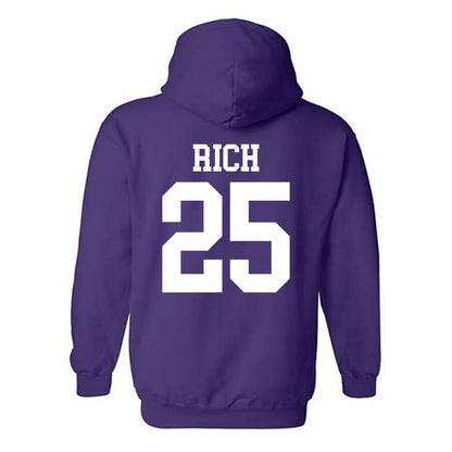 Kansas State - NCAA Football : Zashon Rich - Classic Shersey Hooded Sweatshirt-1