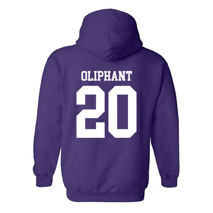 Kansas State - NCAA Football : Jacobi Oliphant - Classic Shersey Hooded Sweatshirt-1