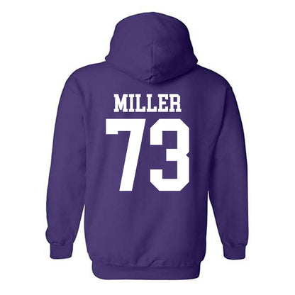 Kansas State - NCAA Football : Ollie Miller - Classic Shersey Hooded Sweatshirt-1