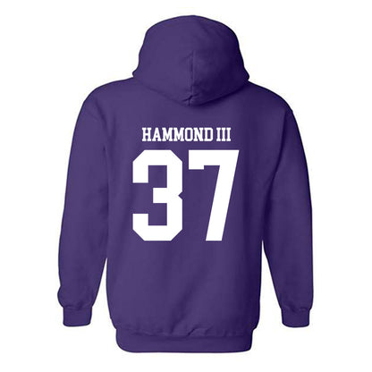 Kansas State - NCAA Football : Robert Hammond III - Classic Shersey Hooded Sweatshirt-1