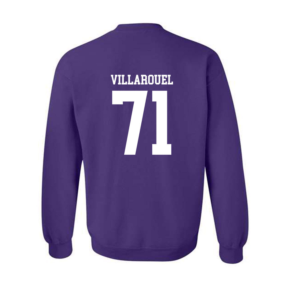 Kansas State - NCAA Football : Dylan Villarouel - Classic Shersey Crewneck Sweatshirt-1