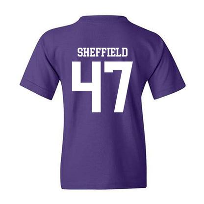Kansas State - NCAA Baseball : Lincoln Sheffield - Classic Shersey Youth T-Shirt-1