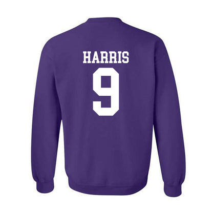 Kansas State - NCAA Football : Jay Harris - Classic Shersey Crewneck Sweatshirt-1