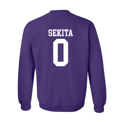 Kansas State - NCAA Women's Volleyball : Fuka Sekita - Classic Shersey Crewneck Sweatshirt-1