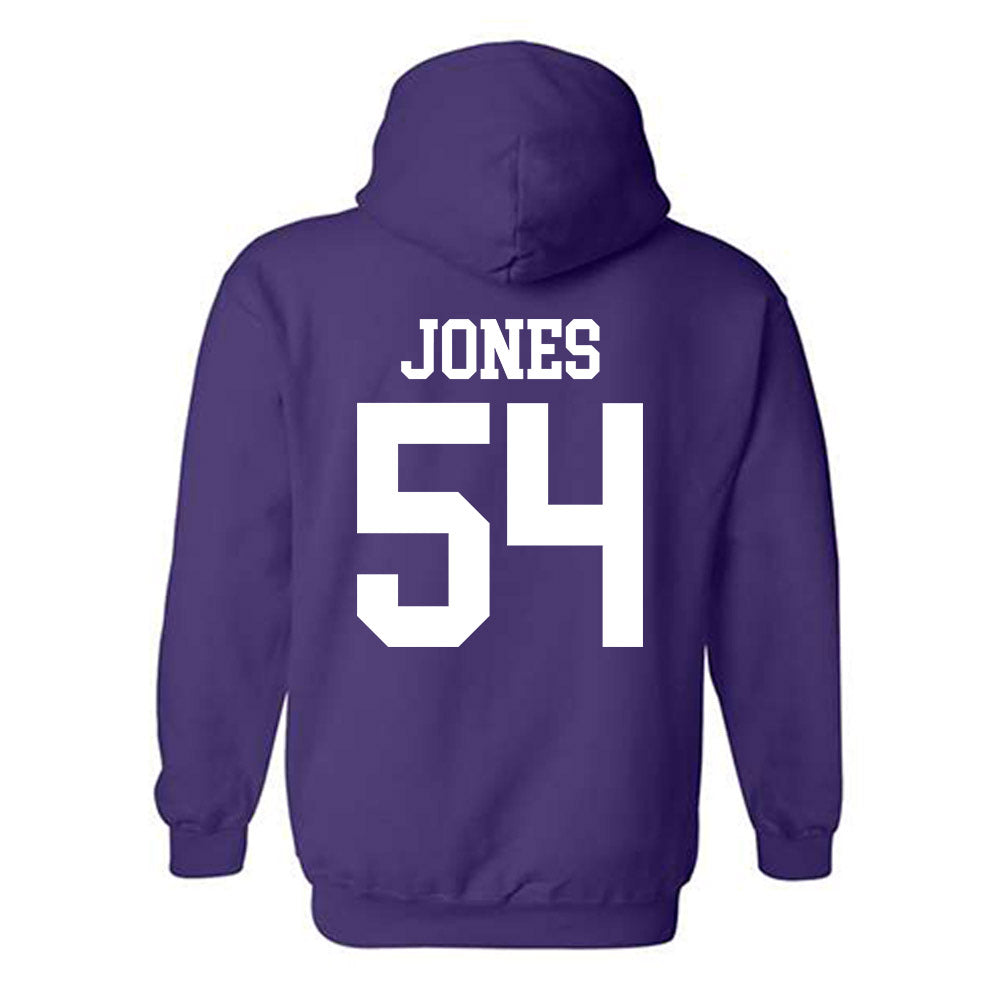 Kansas State - NCAA Football : Keiton Jones - Classic Shersey Hooded Sweatshirt-1