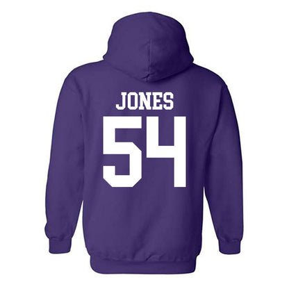 Kansas State - NCAA Football : Keiton Jones - Classic Shersey Hooded Sweatshirt-1