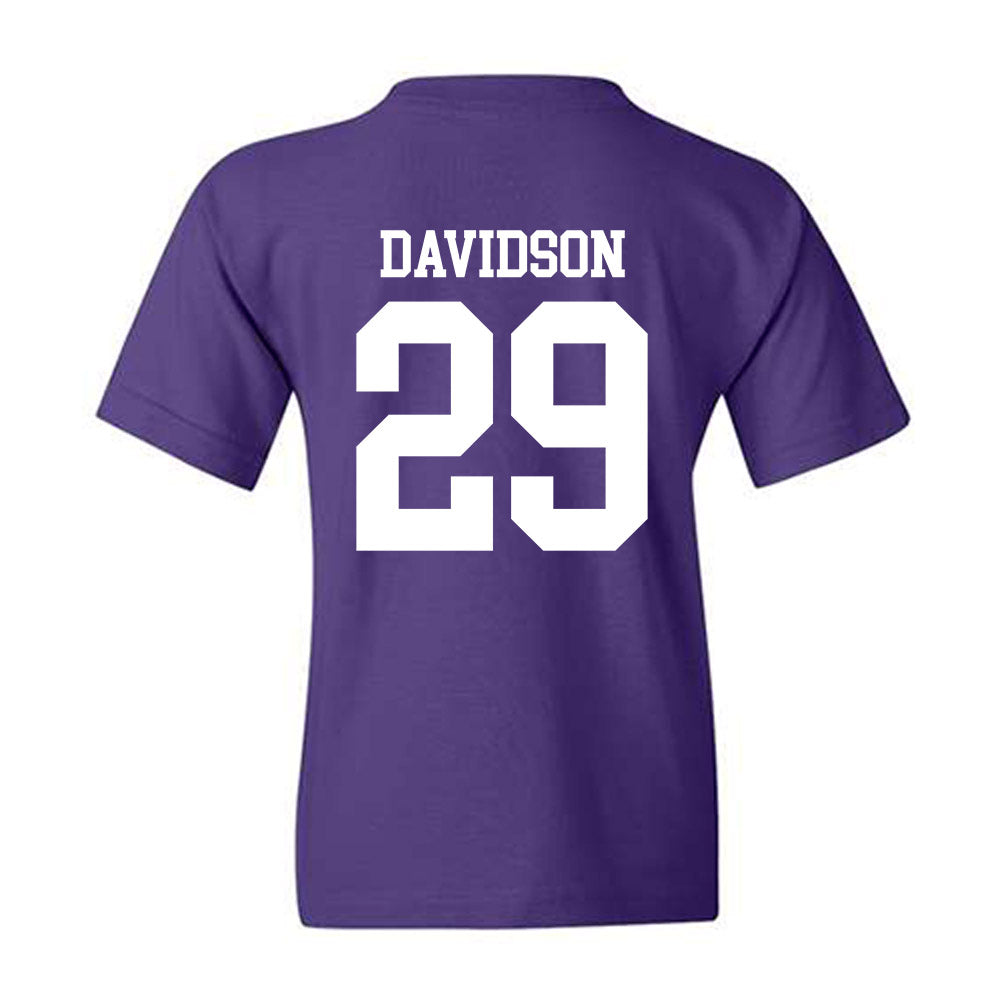 Kansas State - NCAA Football : Dylan Davidson - Classic Shersey Youth T-Shirt-1