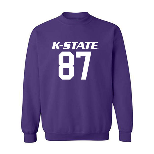 Kansas State - NCAA Football : Lawson Mcgraw - Classic Shersey Crewneck Sweatshirt-0