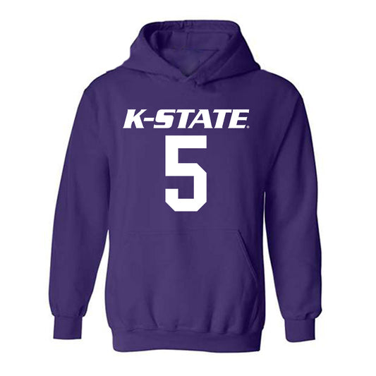 Kansas State - NCAA Football : Micheal Graham Jr - Classic Shersey Hooded Sweatshirt-0
